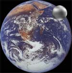 Pluton compar  la Terre