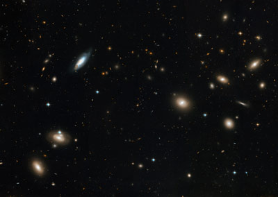 Amas de galaxies (VLT)