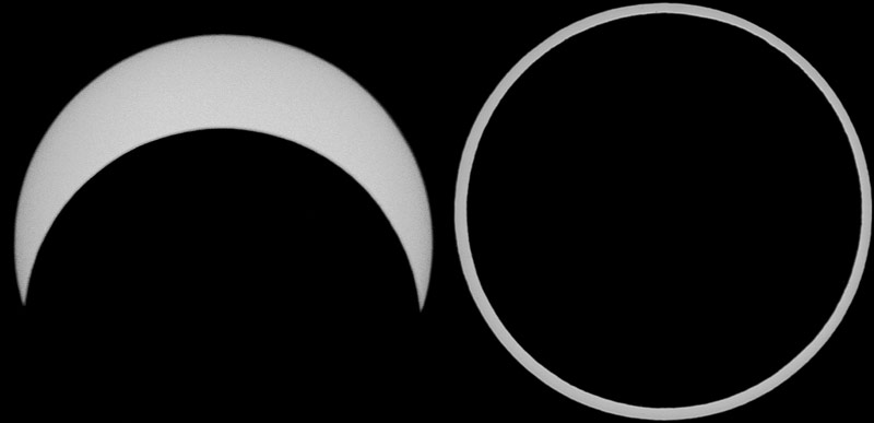 Eclipse vue de Nice, ou de Gandia  Yves Castel et Rob in Space
