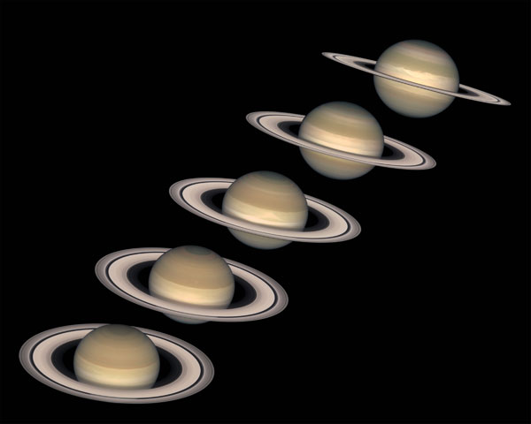 Saisons sur Saturne (HST)