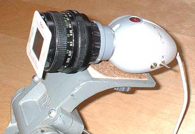 Montage spectro-webcam