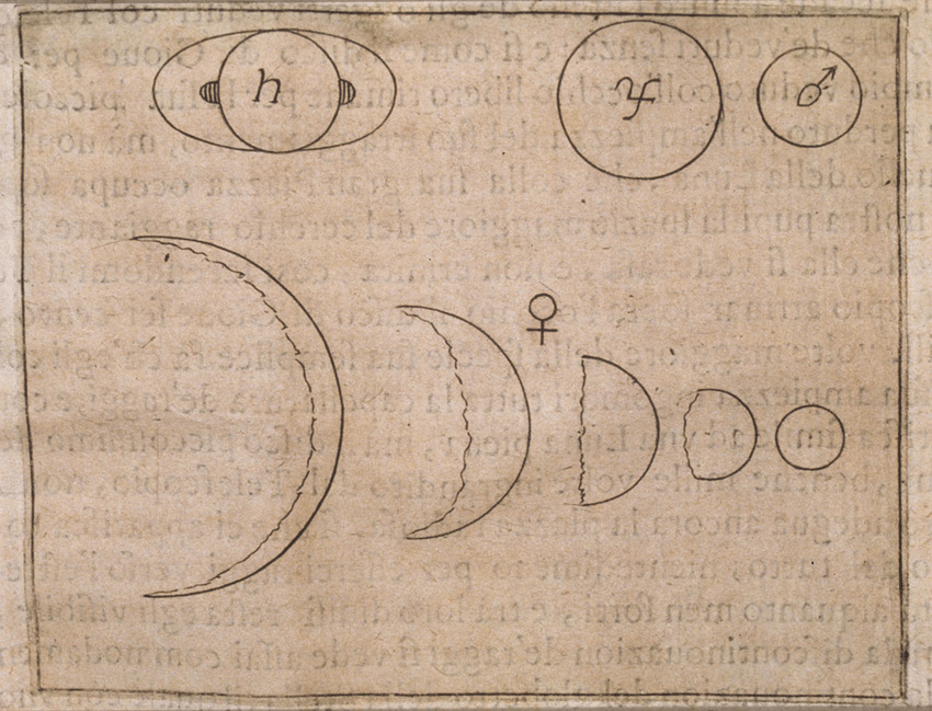 Vénus observé par Galilée